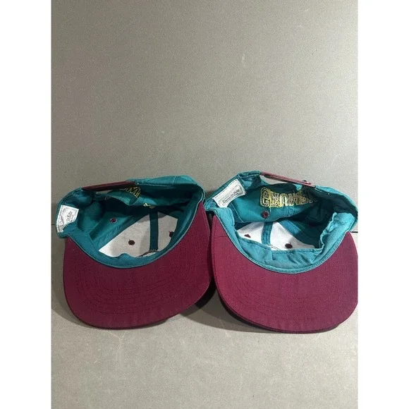 Vintage GRUMPY Youth Size Cap Snapback Hat Lot Of 2 - Picture 4 of 5